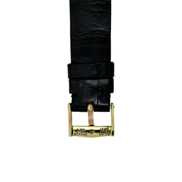 Vacheron Constantin 18k 1960's Ultra Thin 6596 w/ Patek Strap Recently Serviced - Picture 6 of 10